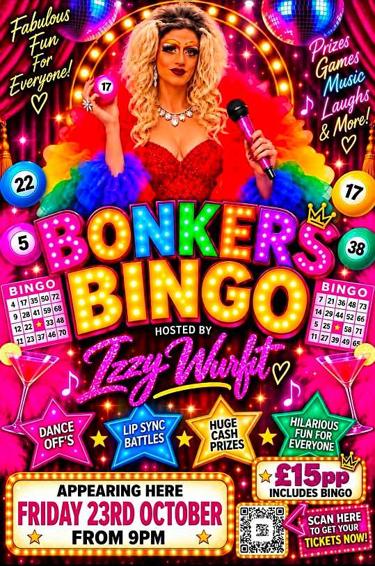 Bonkers Bingo at the Garden Bar